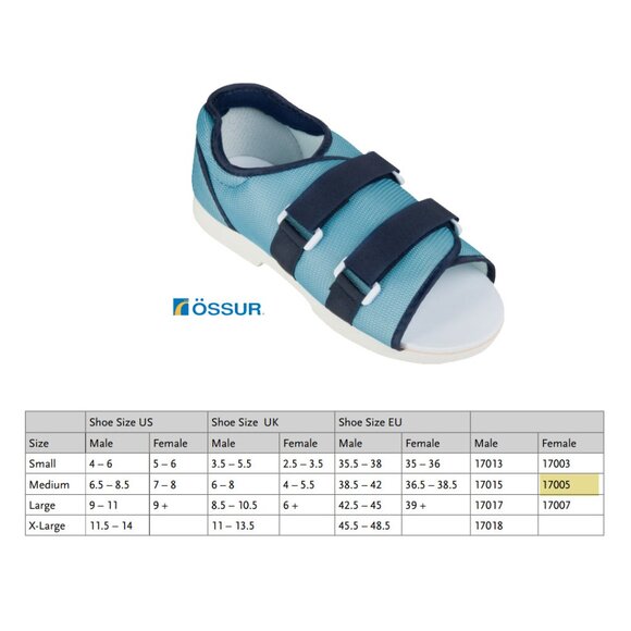 Post surgery soft tissue procedures & post trauma recoveryOpen-toe breathable - Picture 8 of 11